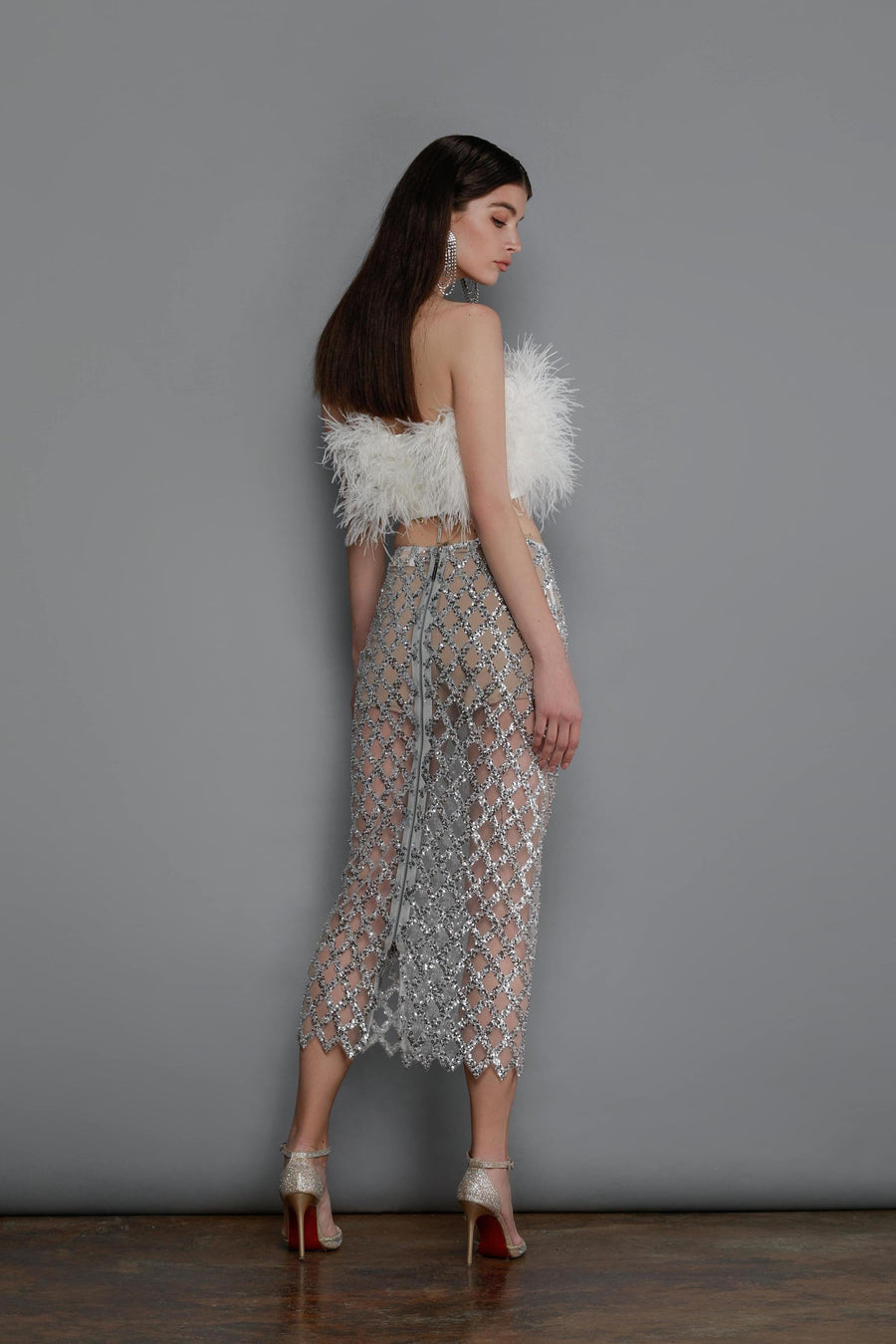 COCO X AFIYA SILVER/WHITE