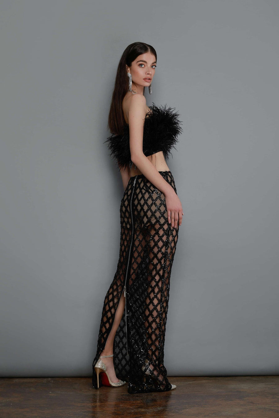 COCO BLACK SKIRT / AFIYA BLACK TOP