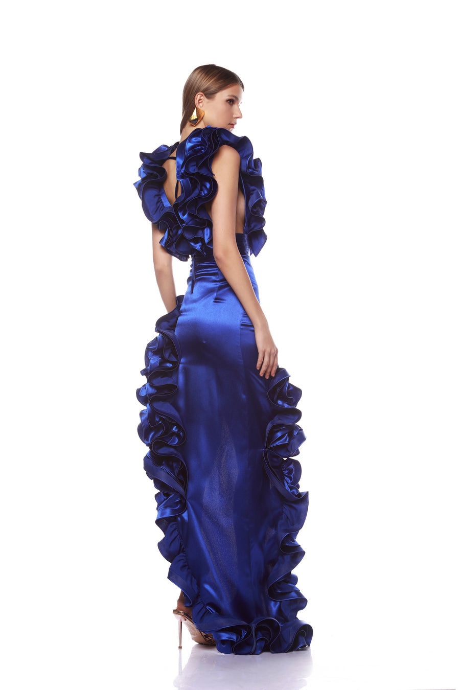 NEW AURORA COBALT BLUE GOWN