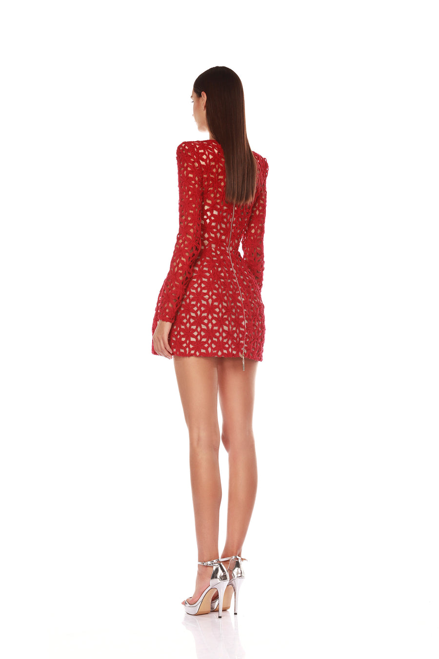 NIEUWE CASEY RODE MINI-JURK