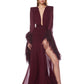 NEW GEISHA BURGANDY GOWN