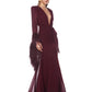 NEW GEISHA BURGANDY GOWN