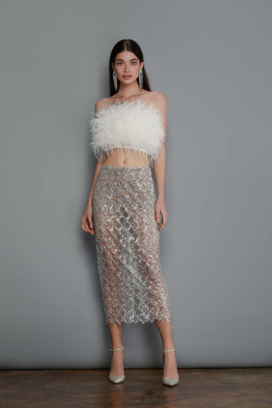 COCO X AFIYA SILVER/WHITE