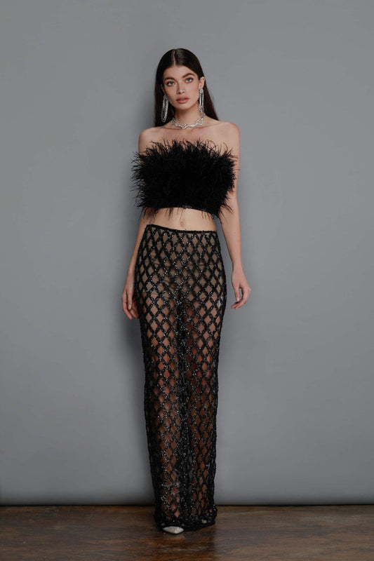 COCO BLACK SKIRT / AFIYA BLACK TOP