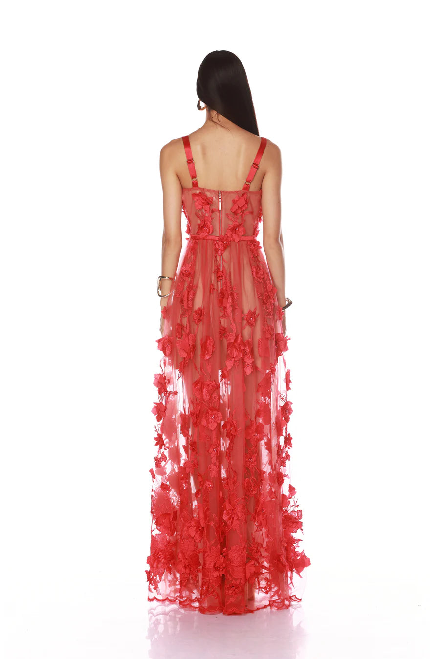 NEW ANASTASIA RED MAXI DRESS