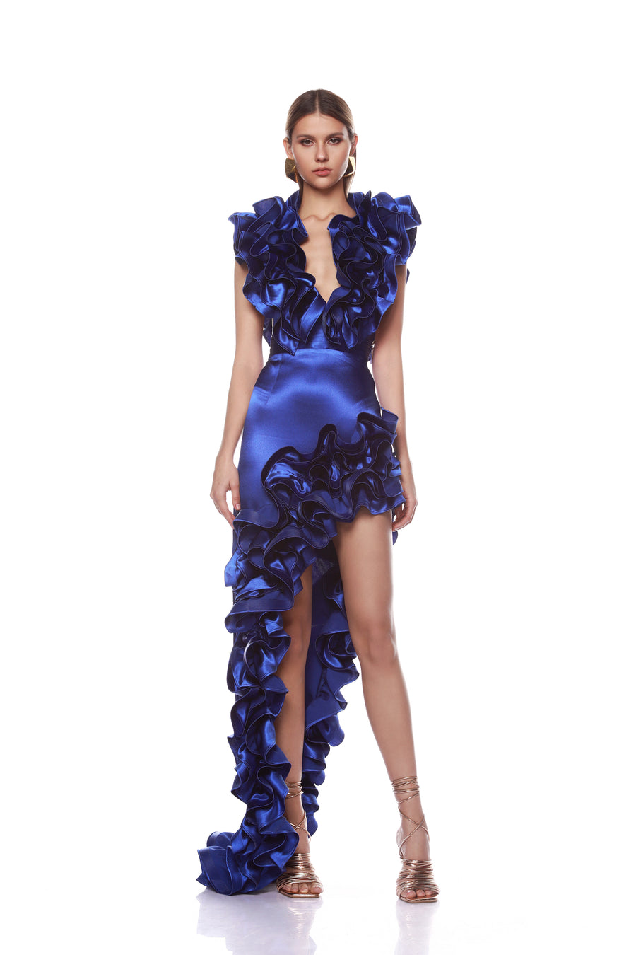 NEW AURORA COBALT BLUE GOWN