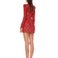 NEW CASEY RED MINI DRESS