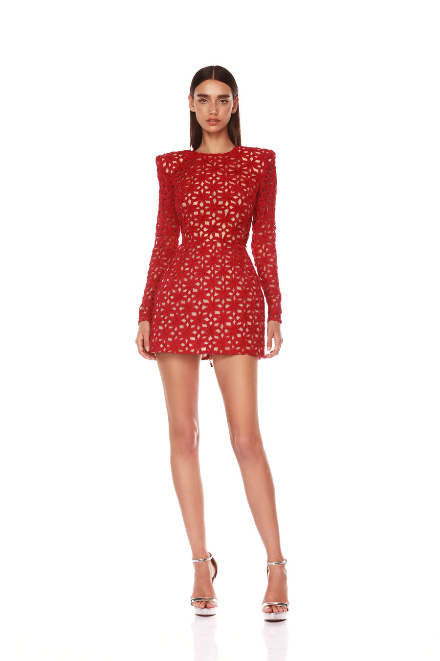 NEW CASEY RED MINI DRESS