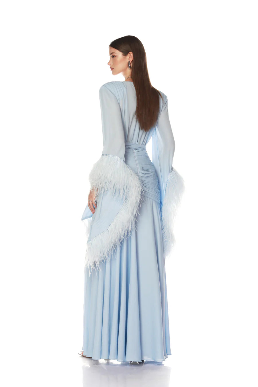 NEW GEISHA POWDER BLUE MAXI DRESS