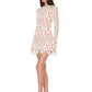 NEW MARLEY WHITE CROCHET MINI DRESS