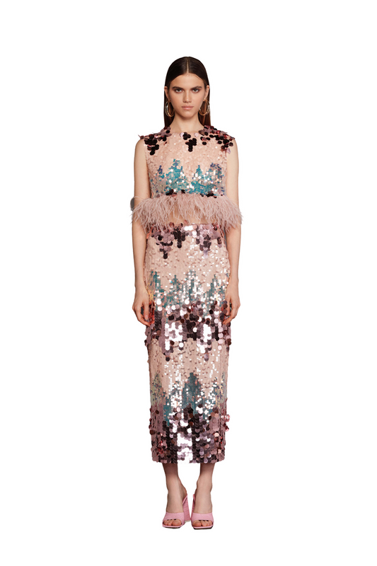 FARAH ROSE SEQUINS SET