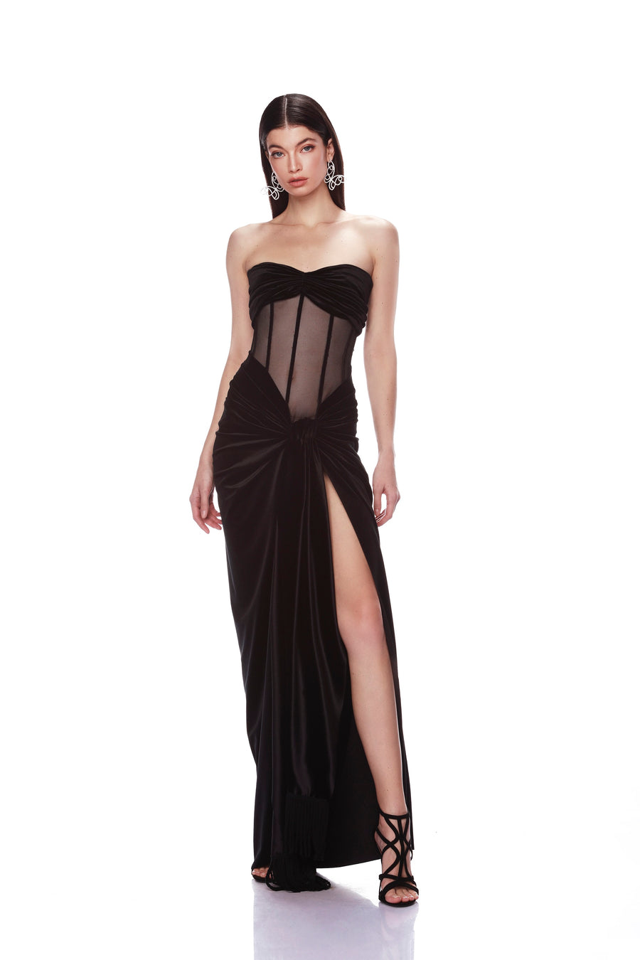 GINA BLACK GOWN
