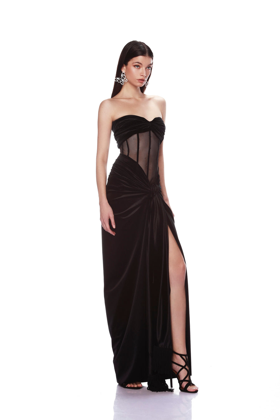 GINA BLACK GOWN