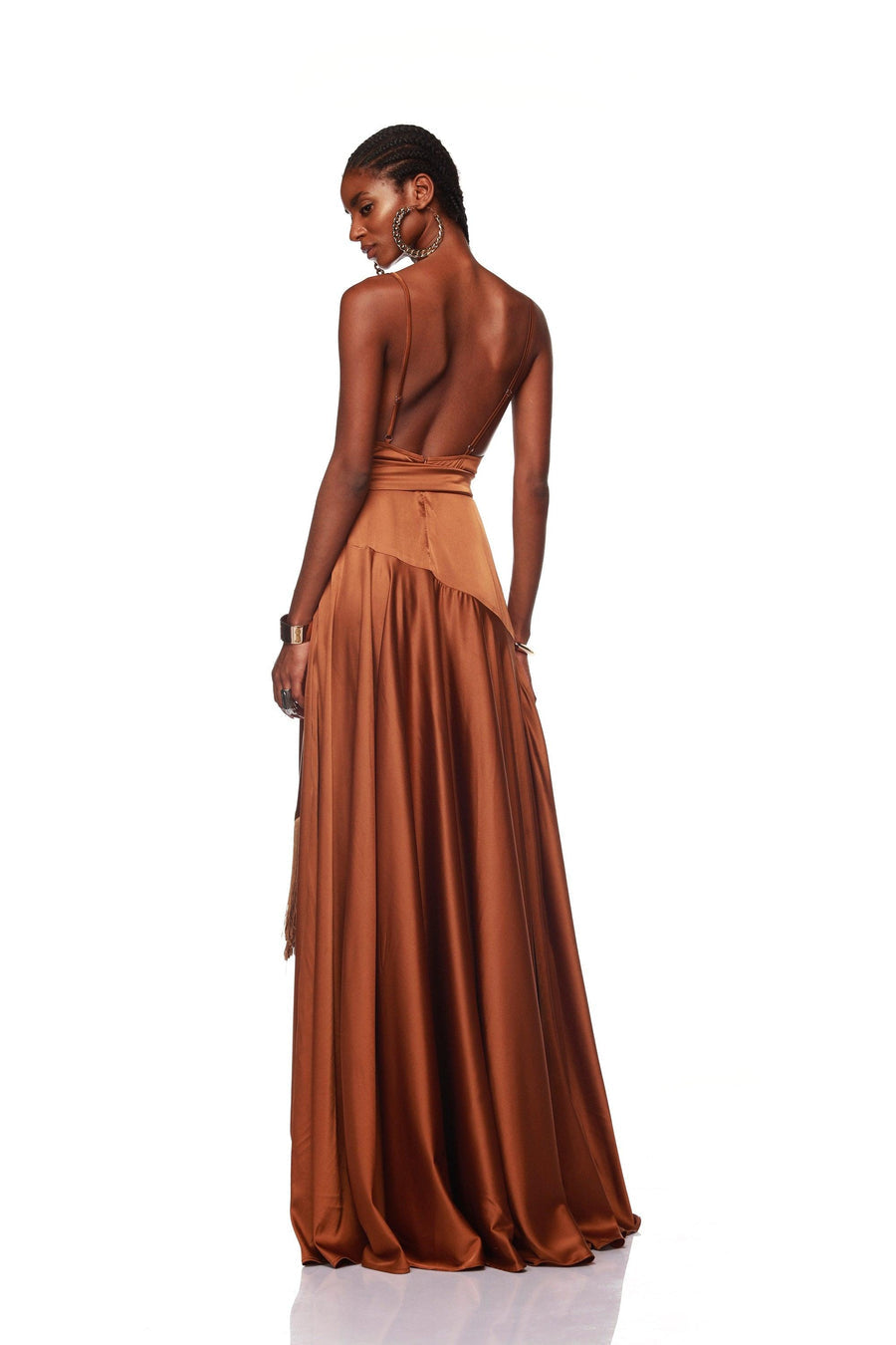 NEW LEO COPPER GOWN
