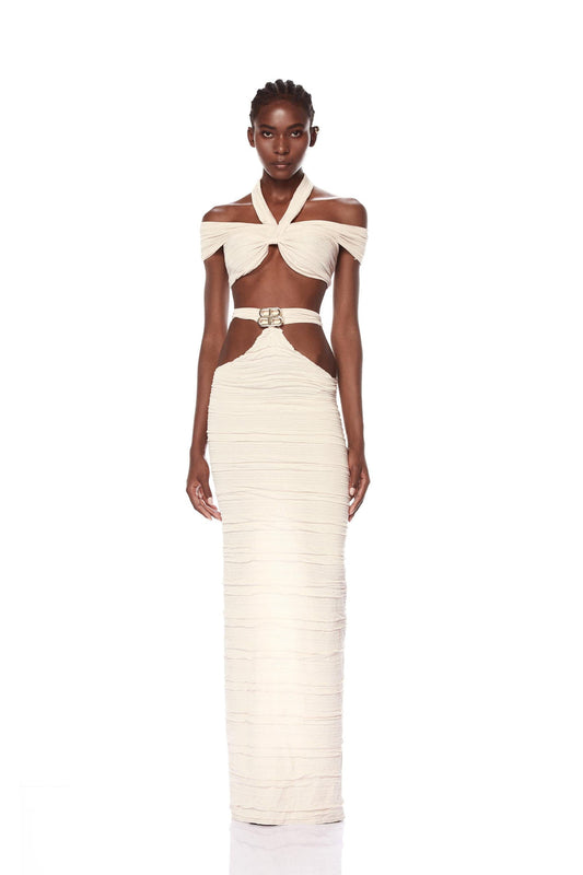 SALMA CRÈME SET VAN TWEE STUKS