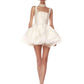 TIARA BLANC MINI DRESS